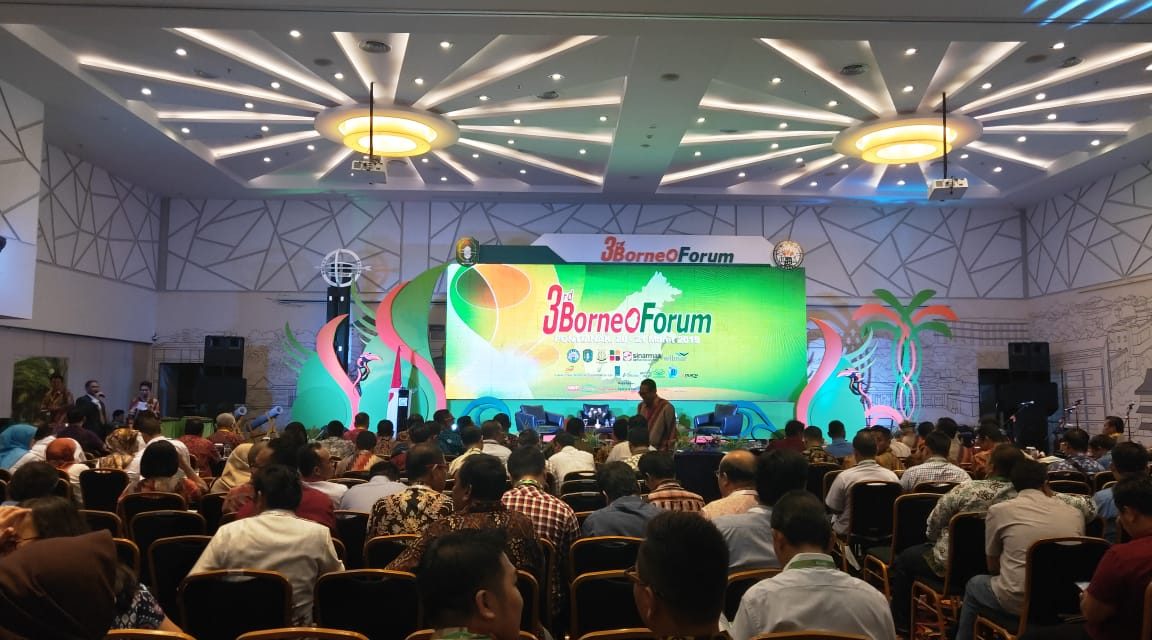 Saraswanti Ramaikan 3rd Borneo Forum 2019