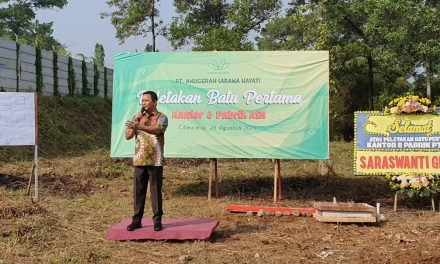 Peletakan Batu Pertama Kantor & Pabrik PT Anugerah Sarana Hayati