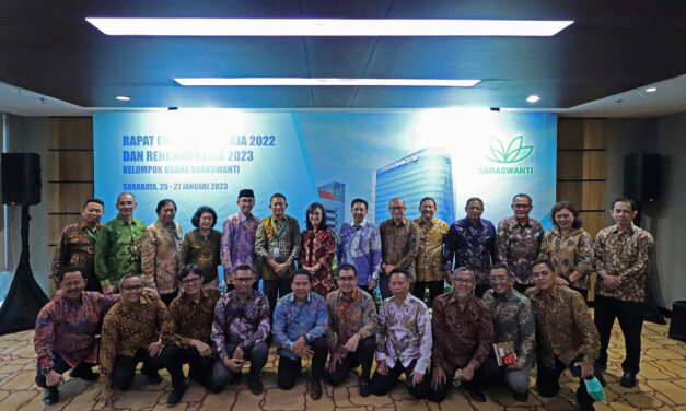 Rapat Evaluasi Kinerja 2022 dan Rencana Kerja 2023 Kelompok Usaha Saraswanti