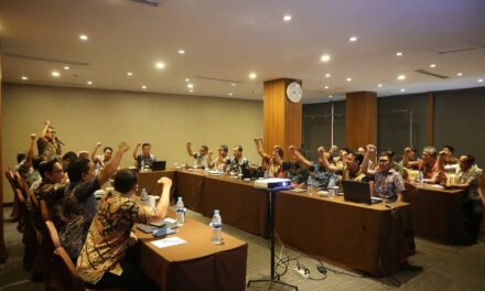 Rapat Evaluasi Kinerja Penjualan Triwulan III dan Rencana Penjualan Triwulan IV Divisi Pupuk Kelompok Usaha Saraswanti. Medan, 13 Oktober 2023