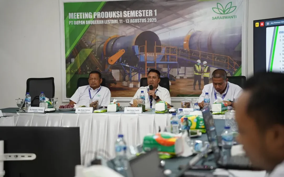 Hari Pertama Rapat Produksi Divisi Pupuk Saraswanti Group