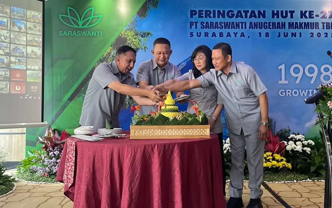 Peringatan HUT Ke-27 PT Saraswanti Anugerah Makmur Tbk