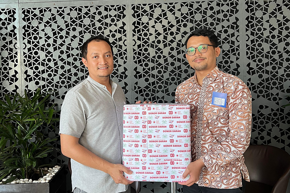 Penyerahan Doorprize Donor Darah HUT RI ke-80