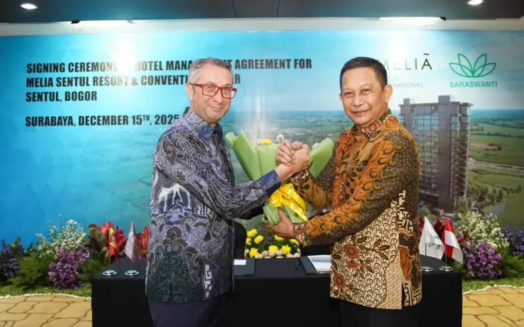 Signing Ceremony of the Hotel Management Agreement for Meliá Sentul Resort & Convention Center